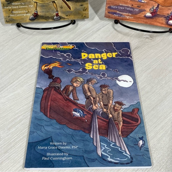 Gospel Time Trekkers Books 1-3 Maria Grace Dateno PB Kids Reading Christian - Picture 4 of 8